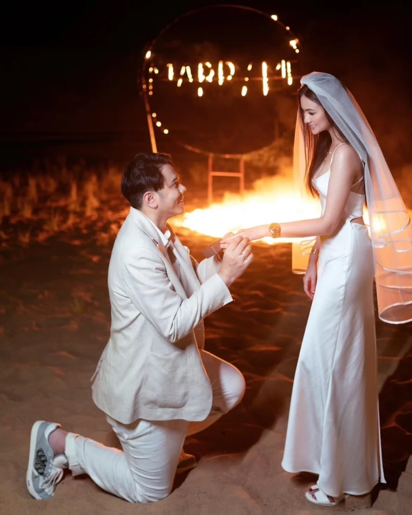 นนนี่ ณัฐชา เตรียมสละโสด แอ็คมี่ ขอแต่งงาน จัดเต็มแหวน 5.66 กะรัต   