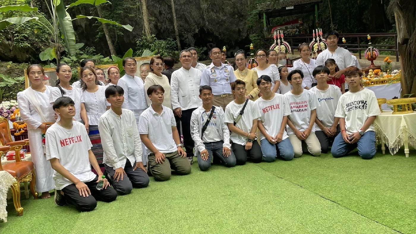 สมาชิกหมูป่า เผย ยึดมั่นคำสอน "ผู้ว่าณรงค์ศักดิ์" เป็นคนดีของสังคม