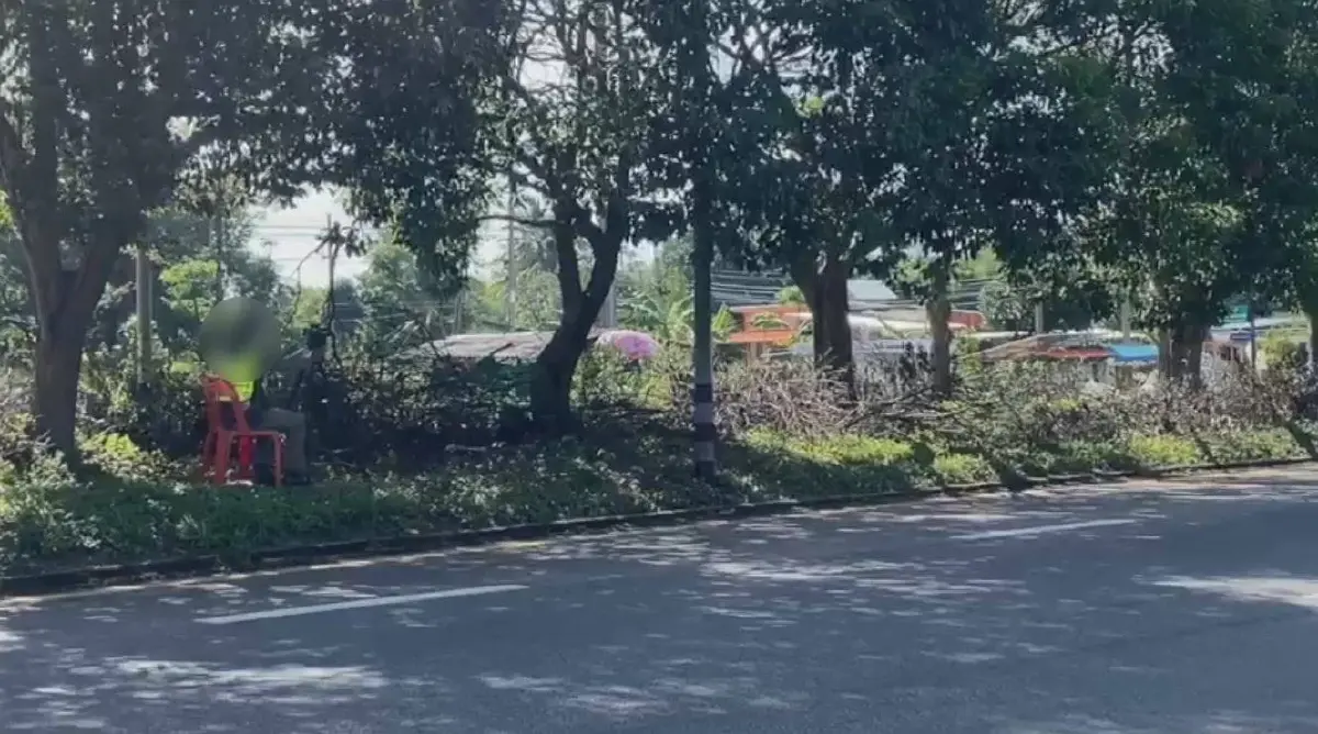 ชาวบ้านสงสัย ตร.ทางหลวง ฉวยโอกาสดักจับความเร็วรถลงจากเนินเขา