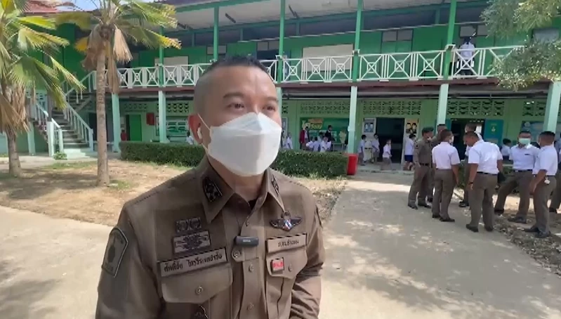 พ.ต.อ.ศักดิ์ชัย ไกรวีระเดชาชัย ผกก.สภ.ป่าโมก