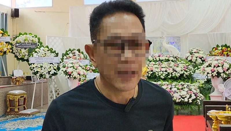 นายนิธาน สืบเชียง อายุ 51 ปี พ่อของ หมอมีน 