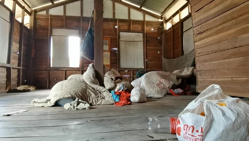 สภาพความเป็นอยู่ของน้องข้าวปั้น