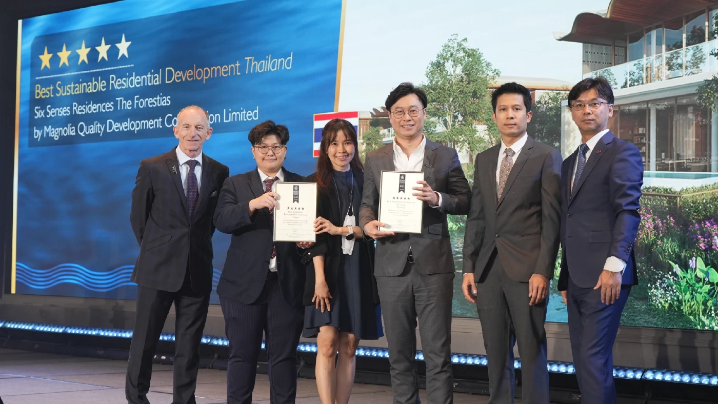 อสังหาริมทรัพย์ ในเครือ MQDC คว้า 5 รางวัลระดับประเทศ
