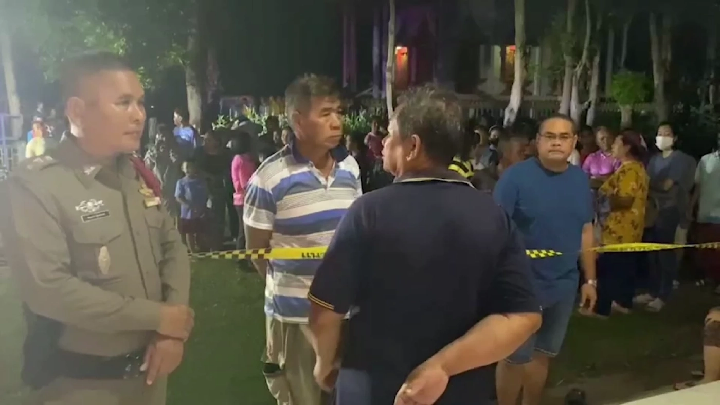 สามีสุดโหด! อีโต้ฟันหัวครูสาวดับในศูนย์พัฒนาเด็ก แล้วพยายามผูกคอหนีผิด