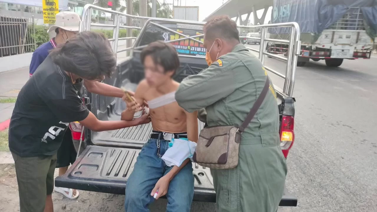 ช่างกลเปิดศึกกลาง"บางนา-ตราด" ลั่นไกกระหน่ำคู่อริเก่า บาดเจ็บ 1