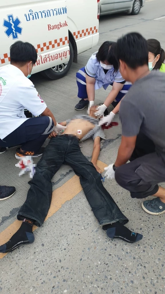 ตร.นิมิตรใหม่ ออกล่าก๊วนโจ๋ประกบยิงเจ็บสาหัส 2 ราย