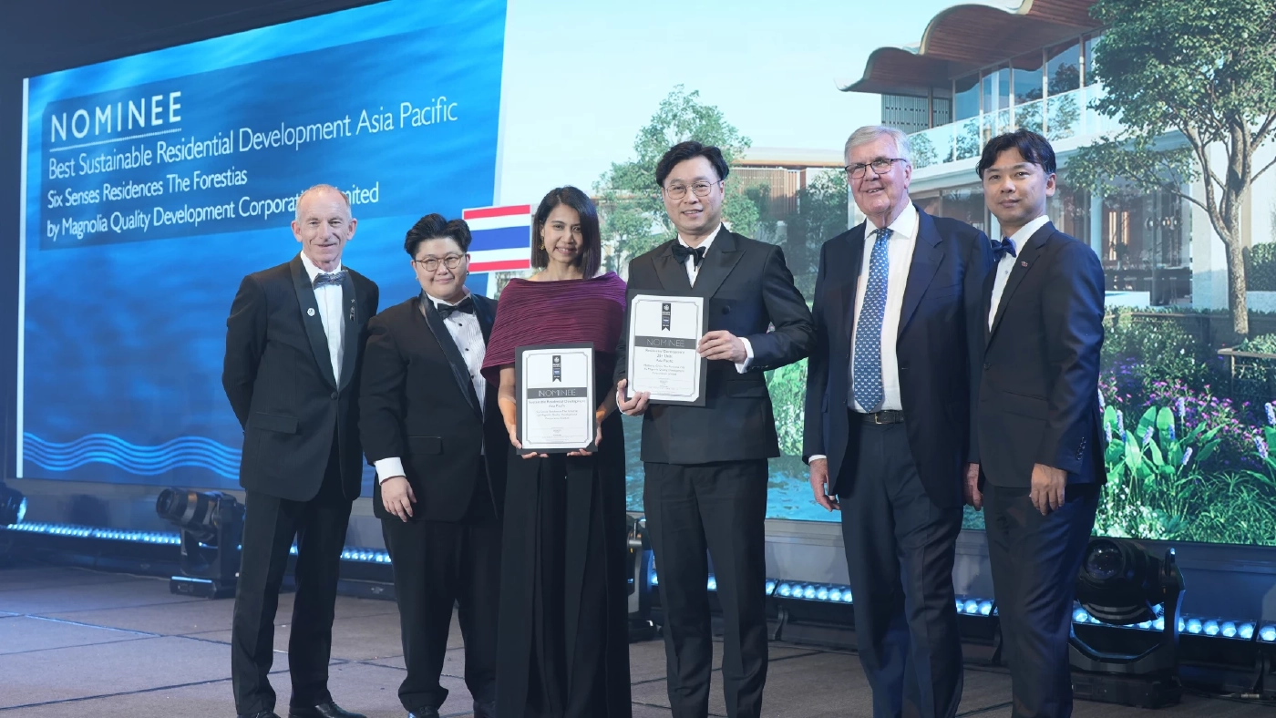 อสังหาริมทรัพย์ ในเครือ MQDC คว้า 5 รางวัลระดับประเทศ