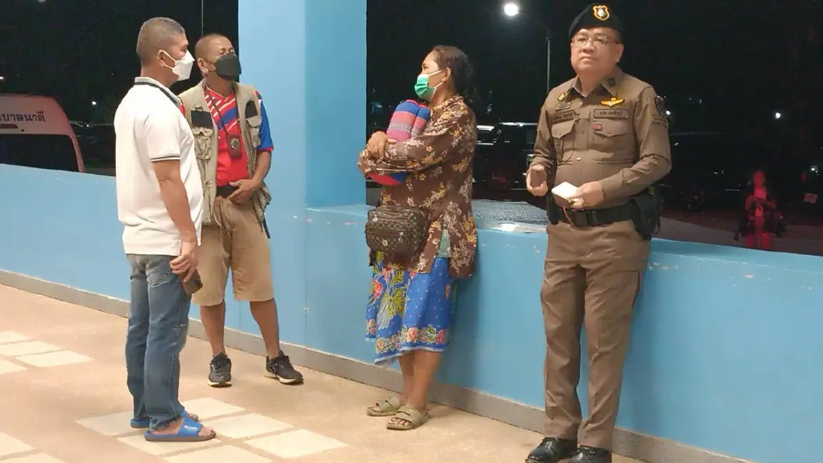 นางยุพิน หัดไทย ภรรยานายสุพาย  และแม่ของนายสุรพงษ์