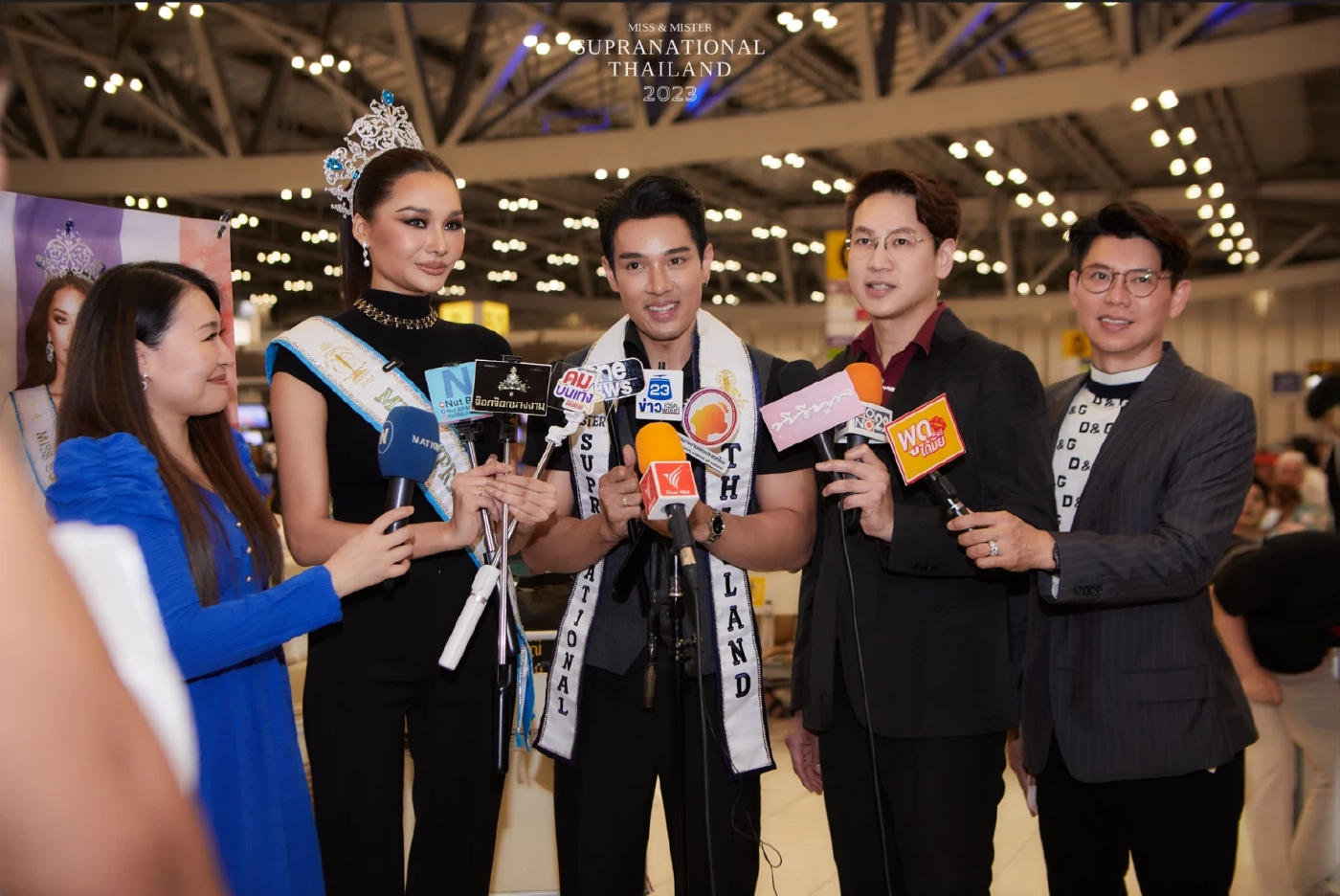 เฟิร์สหวัง- ธ๊อป ณฐนน บินไปโปแลนด์ พร้อมสู้ศึกคว้ามง Supranational 2023