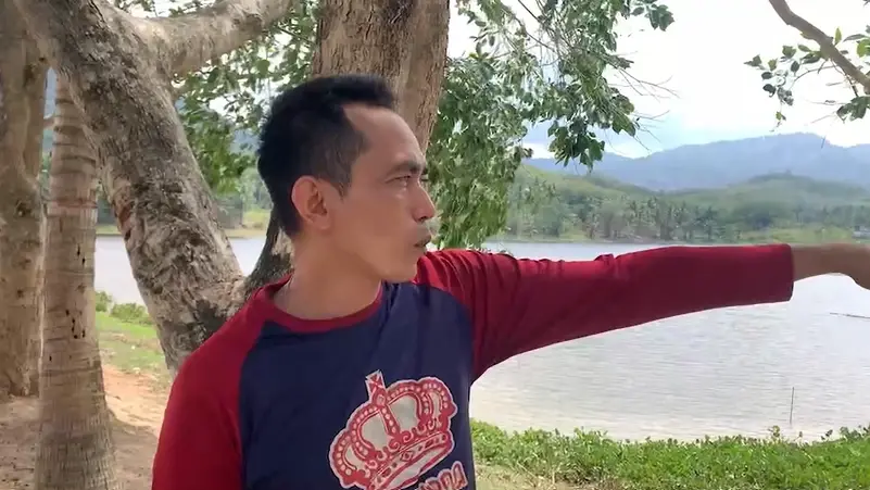 สภาพอ่างเก็บน้ำโป่งสามสิบ 