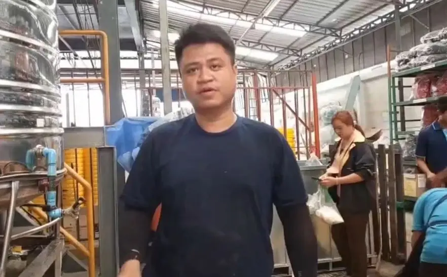 ถังหม้อกรองน้ำมันหล่อลื่นระเบิด ฝาถังกระเด็นใส่คนงาน เจ็บสาหัส