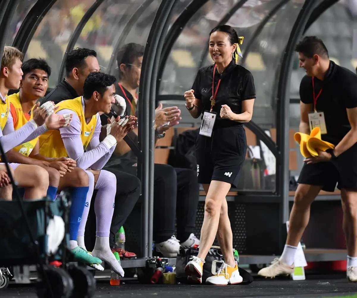 "มาดามแป้ง" อัดฉีด 1 ล้าน หลัง "ทีมชาติไทย" บุกชนะ ฮ่องกง