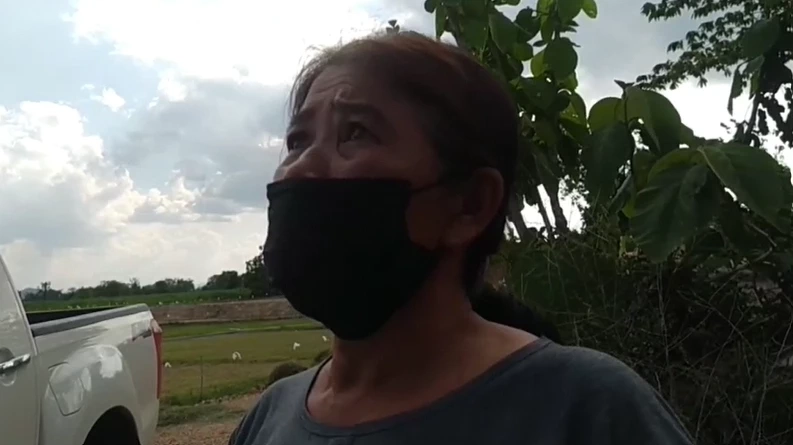 นางสายลม อายุ 61 ปี แม่ของ น.ส.ม่วย