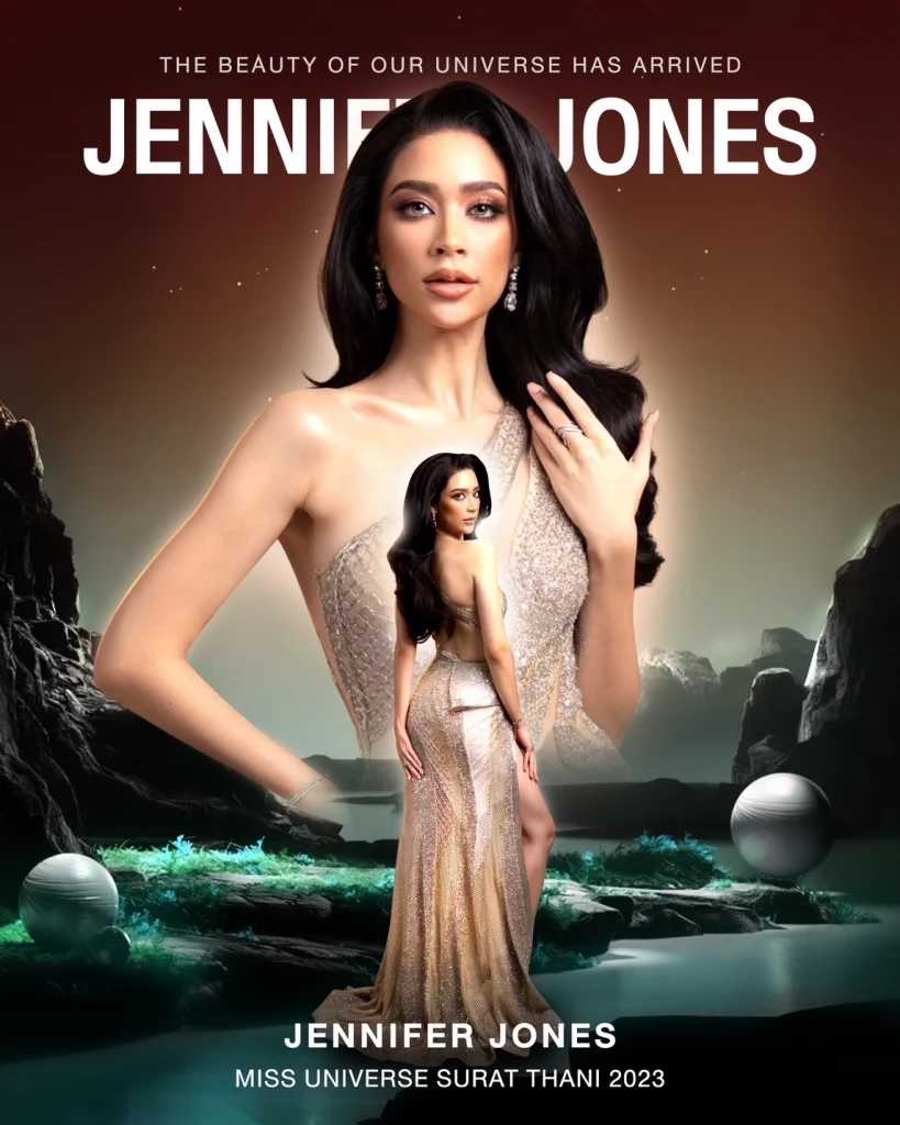 "เจนนี่ เจนนิเฟอร์" คว้ามง 'มิสยูนิเวิร์สไทยแลนด์ สุราษฎร์ธานี 2566'