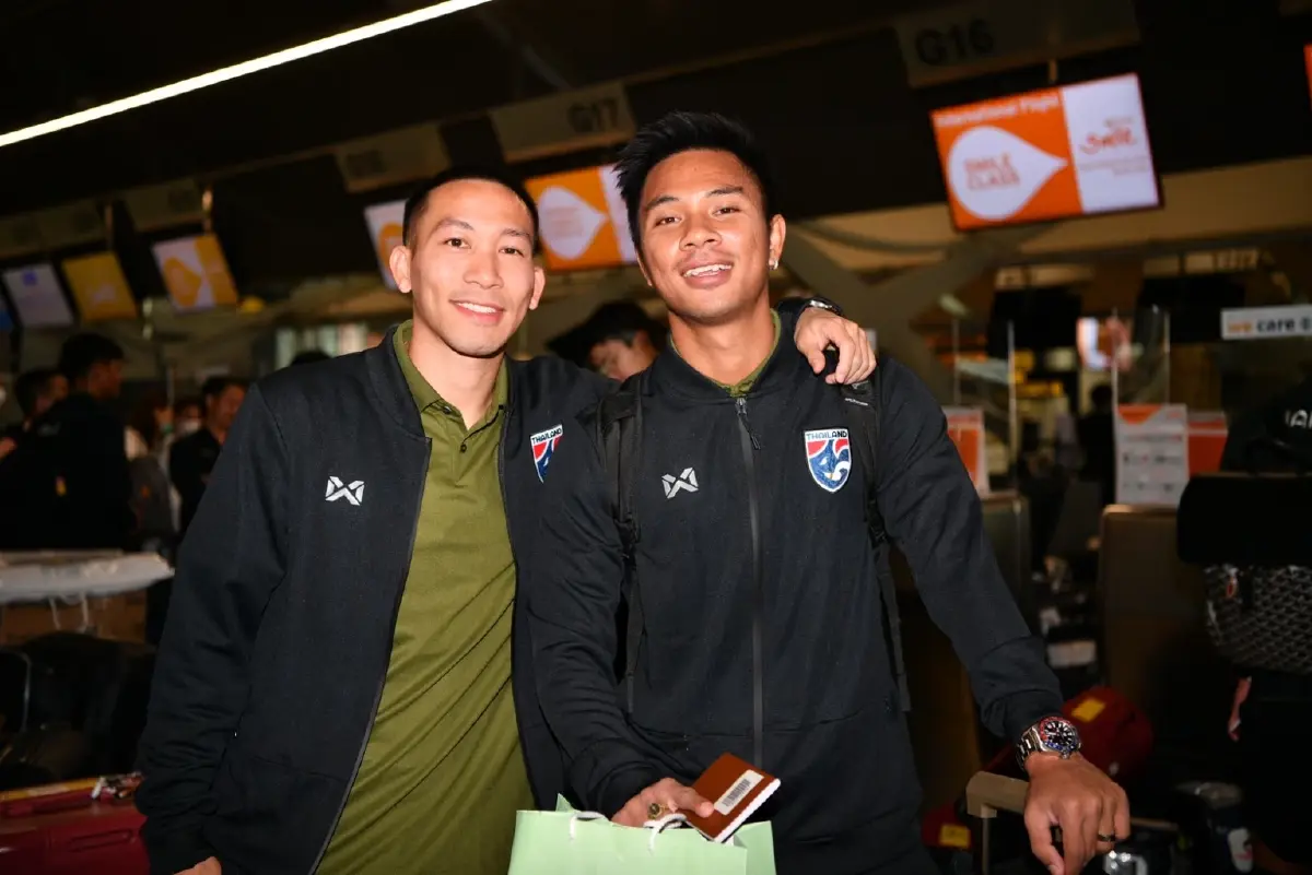 "ทีมชาติไทย" ออกเดินทางบู๊ไต้หวัน-ฮ่องกง "มาโน่"ยันดาวรุ่งได้โชว์ฝีเท้าแน่