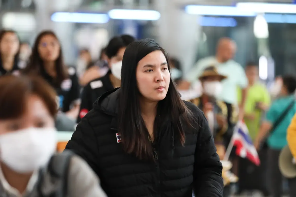 นักตบสาวกลับถึงไทย ก่อนลุยศึก "VNL2023" สนาม 3