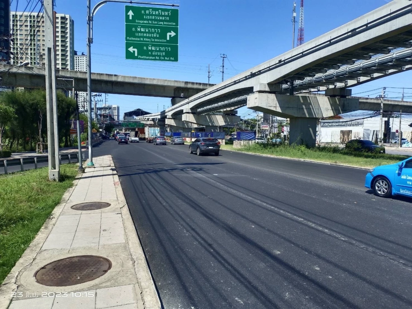 ถนนโล่ง! รฟม. เร่งคืนผิวจราจรใต้แนวรถไฟฟ้าสายสีเหลือง เพิ่มความสะดวก