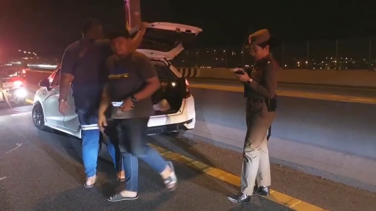 หนุ่มวัย 29 ปี สั่งลาญาติในไลน์ ก่อนขับชนแบริเออร์ กระโดดสะพานภูมิพล สาหัส