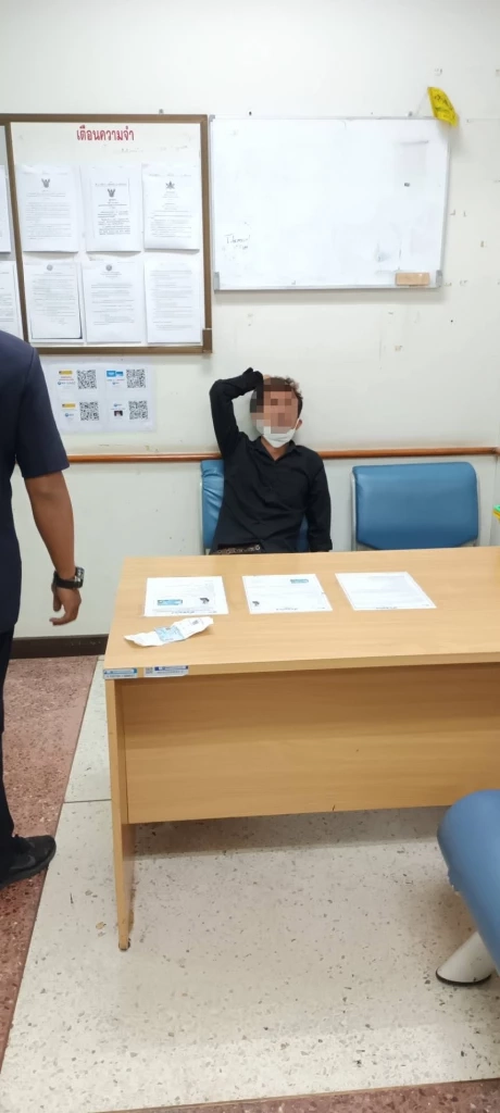  นายซัฟวัน อายุ 32 ปี ผู้ต้องหาลักลอบขนยาเสพติด