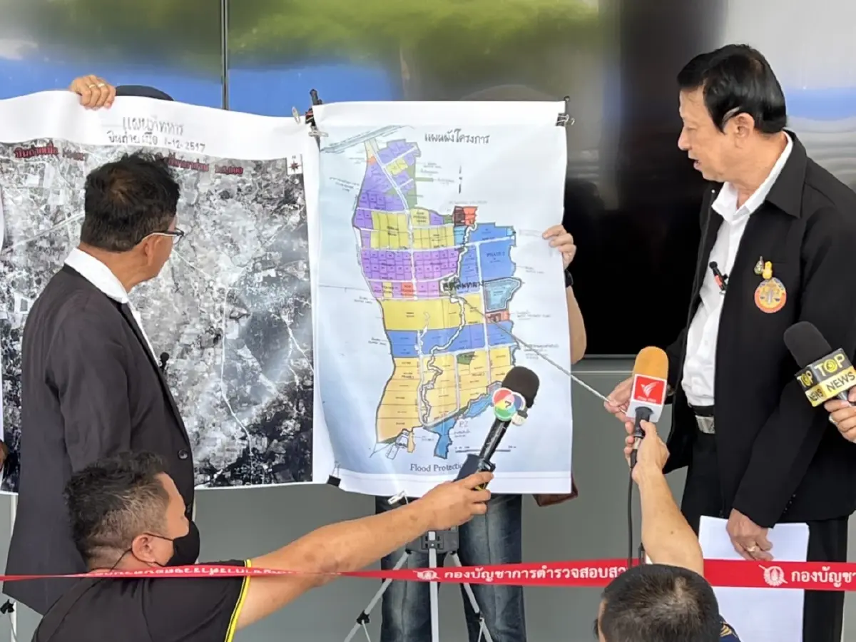 ชาวบ้านร้องปปป. เอาผิดอดีตผู้ว่าฯเอื้อโรงงานรุกลำน้ำ “กุดปืน”