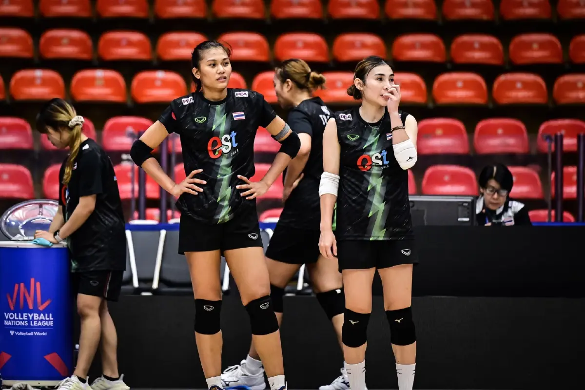 วอลเลย์บอลหญิงทีมชาติไทย ซ้อมสนามจริงก่อนดวล เนเธอร์แลนด์