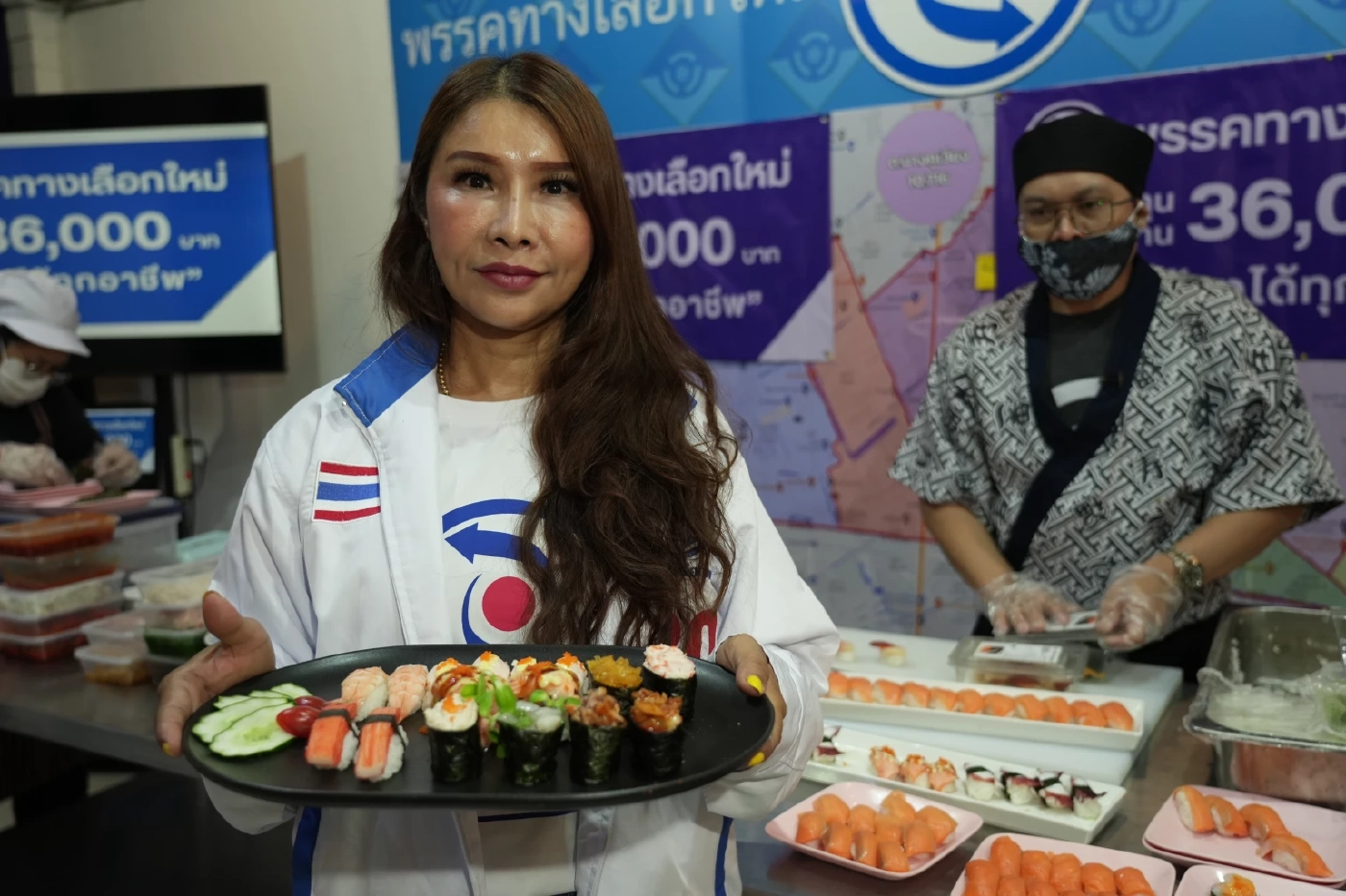 ไอเดียบรรเจิด! พรรคทางเลือกใหม่ นำร่องใช้ทุนเปิดร้านซูชิ เพียง 36,000 บาท