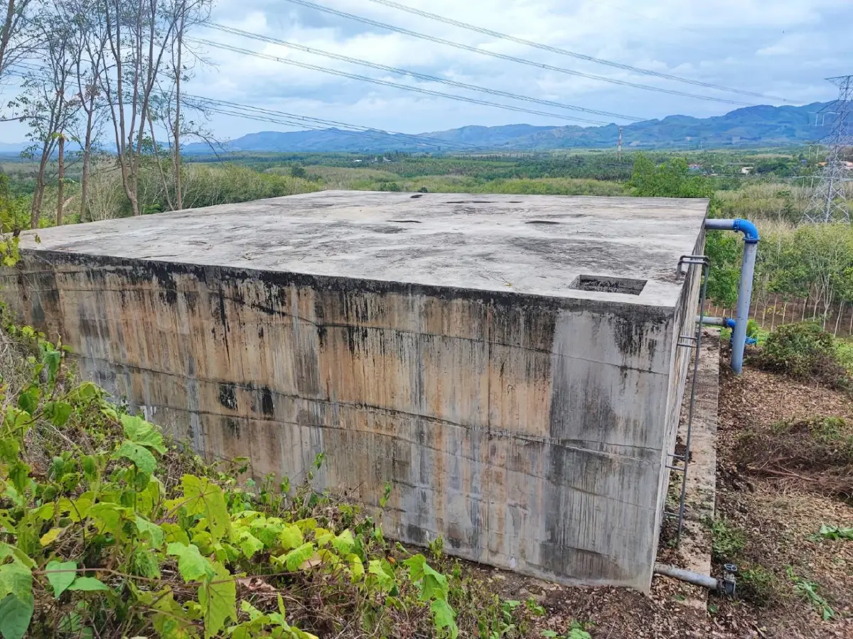 แฉซ้ำ "โครงการประปาร้างอ่างโป่งสามสิบ" ชาวบ้านค้านแต่ยังฝืนสร้าง