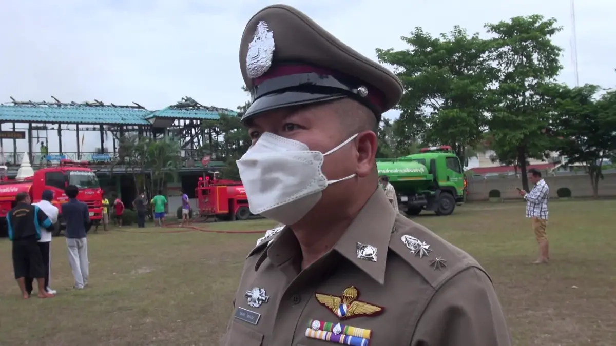 ไฟไหม้อาคารเรียนเก่าสิงห์บุรีวอด ค่าเสียหายนับล้าน คาดไฟฟ้าลัดวงจร”