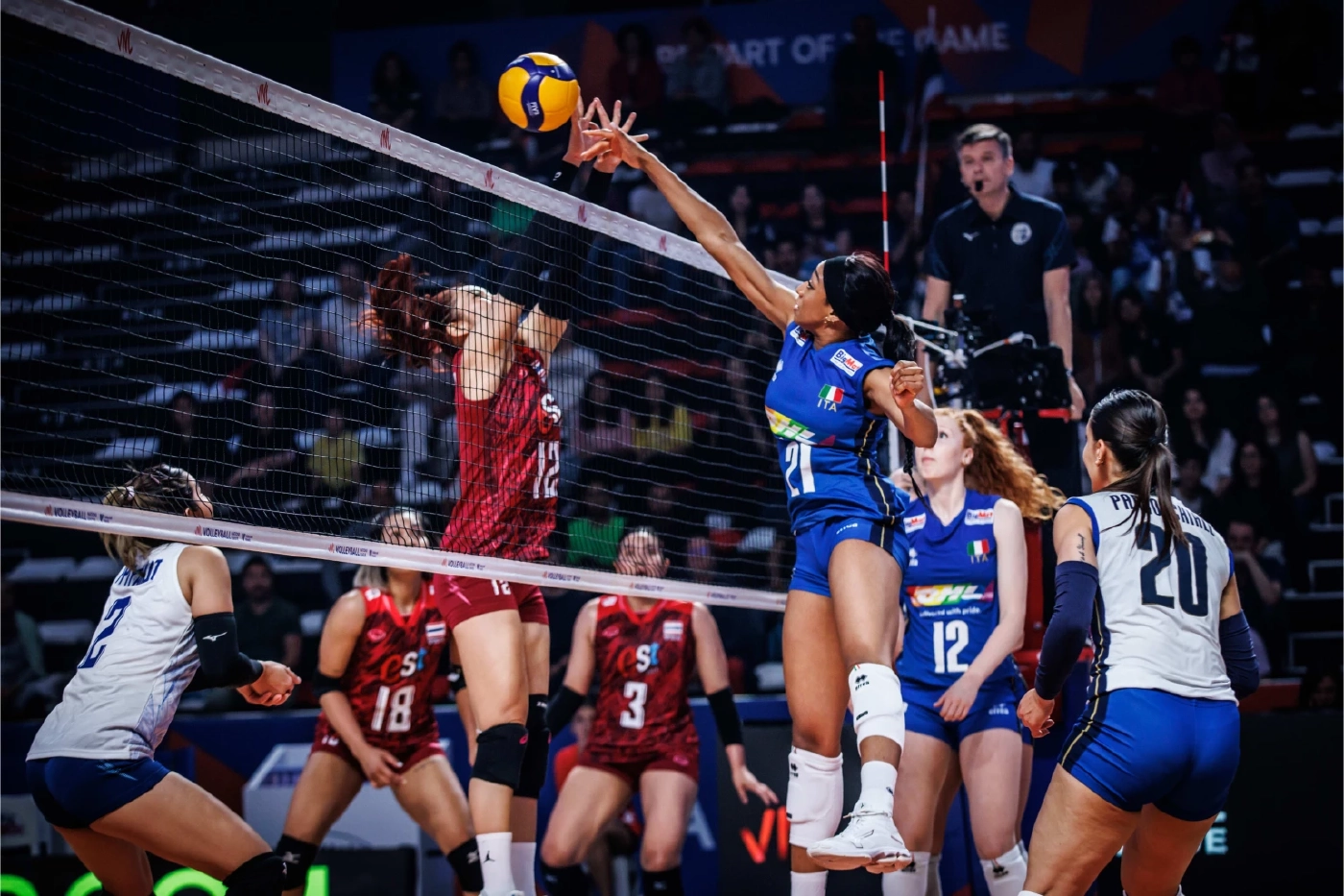 ถ่ายทอดสด วอลเลย์บอล "ไทย vs เซอร์เบีย" ศึก VNL2023 เช็กสถิติ-ลิงก์ชมสด