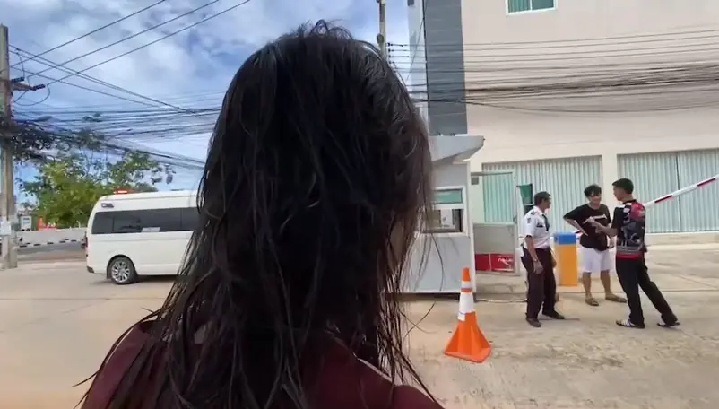 น.ส.สุดารัตน์ แตงไทย แฟนสาวผู้บาดเจ็บ