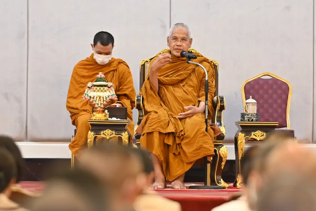 ผบ.ตร. นำตำรวจ ฟังบรรยาย "ธรรมนำใจ" ครั้งที่ 4