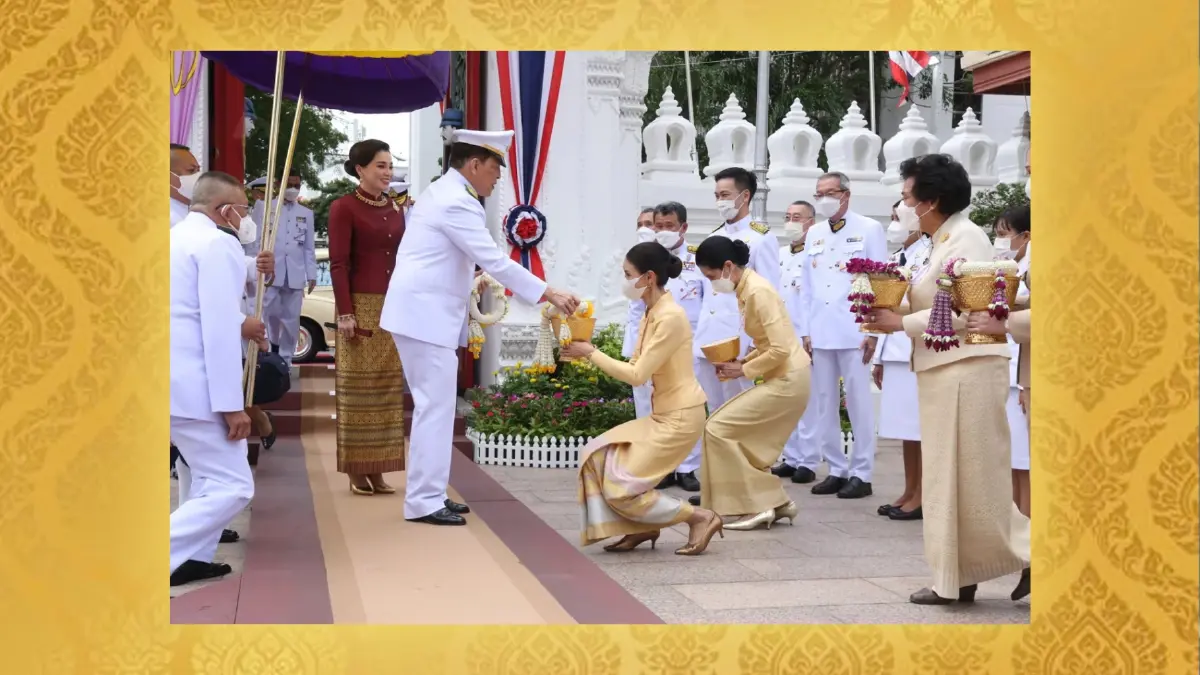ในหลวง พระราชินี ทรงบำเพ็ญพระราชกุศล ฉลองพระชนมายุ ๘รอบ พระสังฆราช
