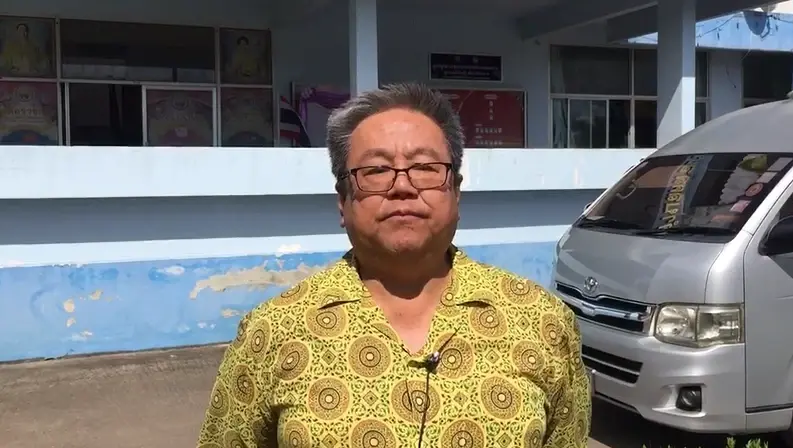 นายชัยวุฒิ สวัสดิรักษ์ ประธานชมรมตรังต้านโกง