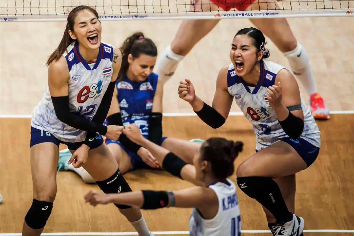 สุดเสียดาย! วอลเลย์บอลสาวไทย พ่าย เซอร์เบีย 2-3 เซต ศึก VNL2023