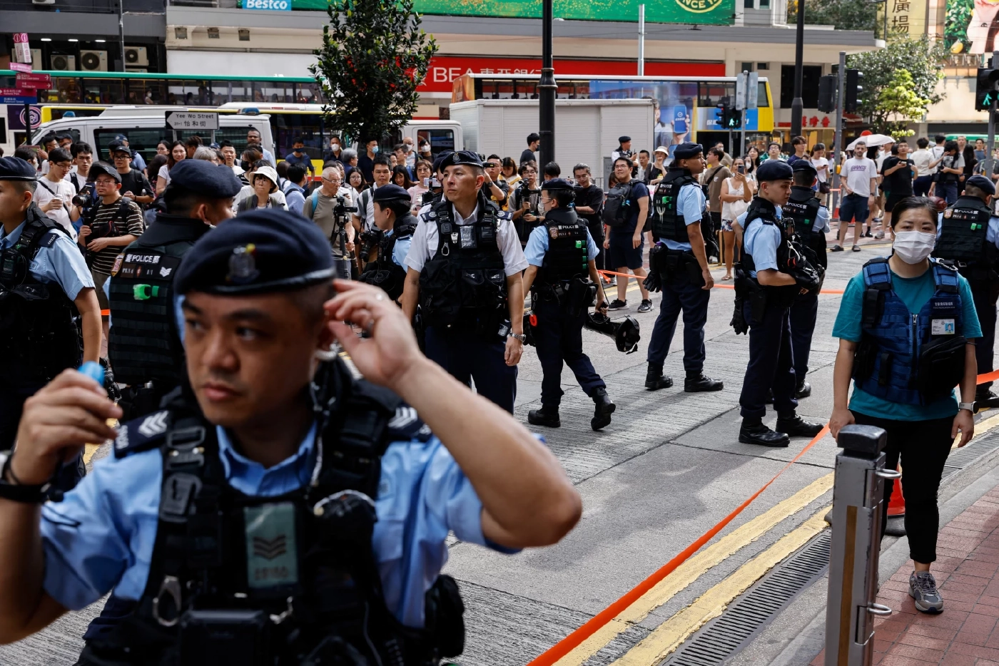 ตำรวจฮ่องกงรวบผู้ชุมนุมรำลึก 34 ปีเทียนอันเหมิน