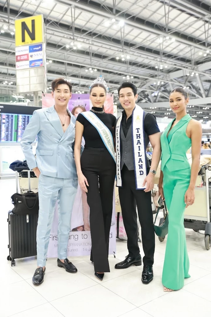 เฟิร์สหวัง- ธ๊อป ณฐนน บินไปโปแลนด์ พร้อมสู้ศึกคว้ามง Supranational 2023