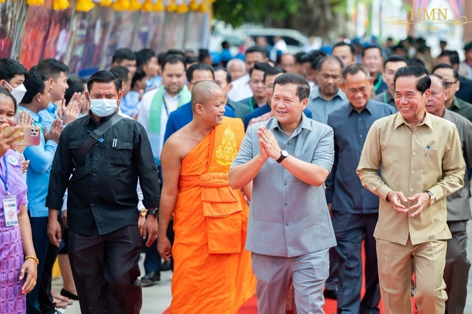 'ฮุน มาเนต' หาเสียงชูพรรค CPP ปลดปล่อยประเทศ