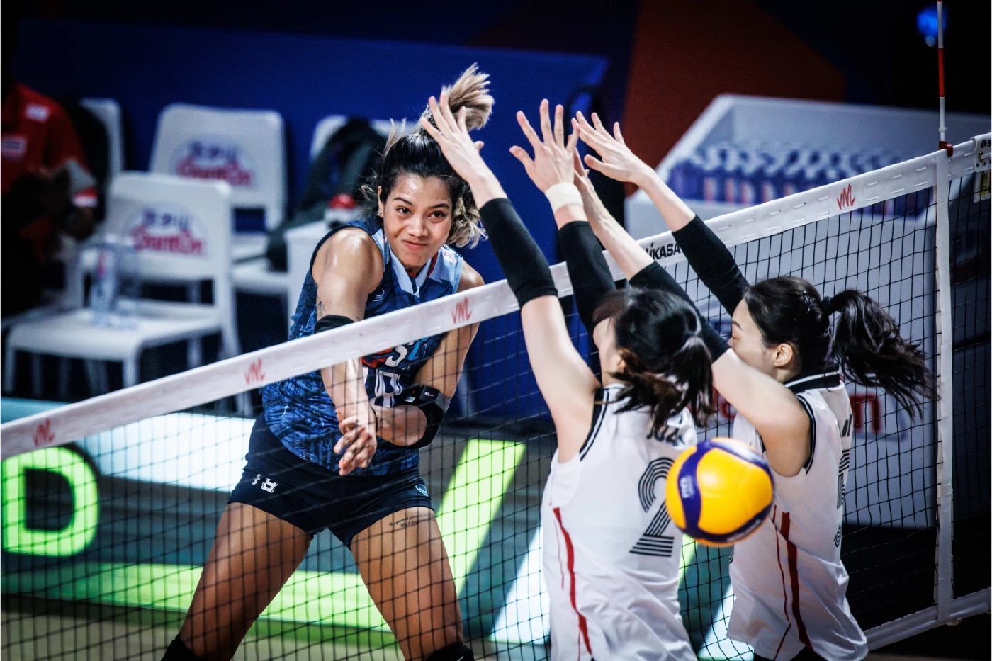 ถ่ายทอดสด วอลเลย์บอล "ไทย vs สหรัฐฯ" ศึก VNL2023 เช็กสถิติ-ลิงก์ชมสด