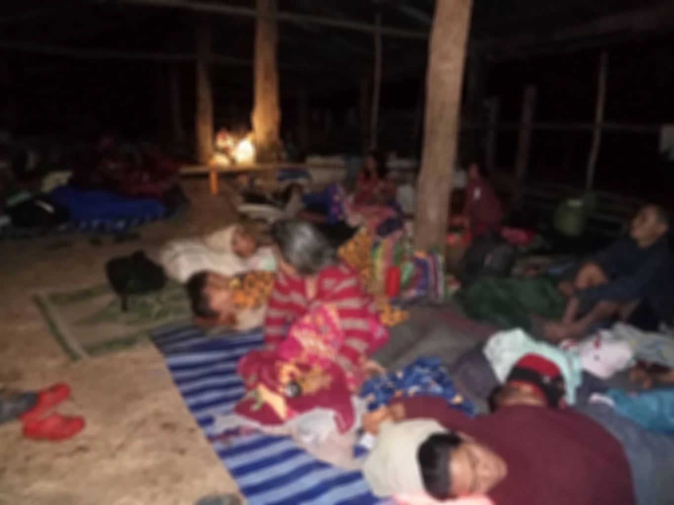 กะเหรี่ยงถล่มทหารเมียนมา รัฐคะยา ผู้ลี้ภัยสงครามทะลักแม่ฮ่องสอน 3.3 พันคน