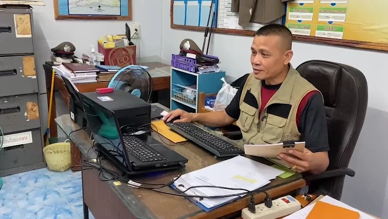 พ.ต.ท.แสงหิรัณย์ แก้วดี สว.สอบสวน