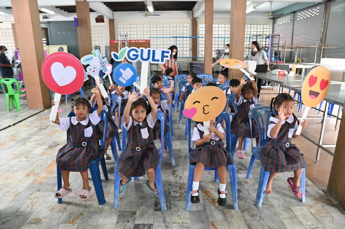 กัลฟ์ ผนึก ทันตะ จุฬาฯ ลงพื้นที่จัดกิจกรรม GULF Sparks Smiles 2023 หน่วยที่2