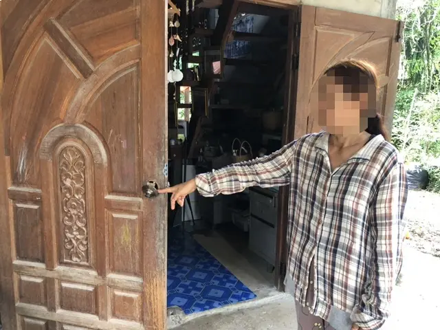 นางอุลัยวรรณ หาญมนตรี อายุ 52 ปี ผู้เสียหาย