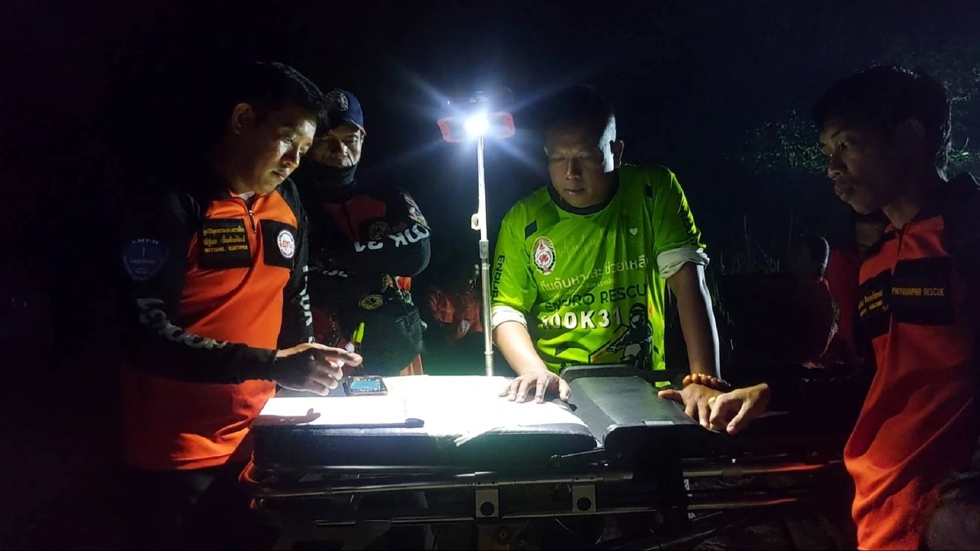 ชาวบ้านหลงป่าทับลาน ไม่ทราบชะตากรรม ระดมกำลังเร่งค้นหาทั้งวันทั้งคืน