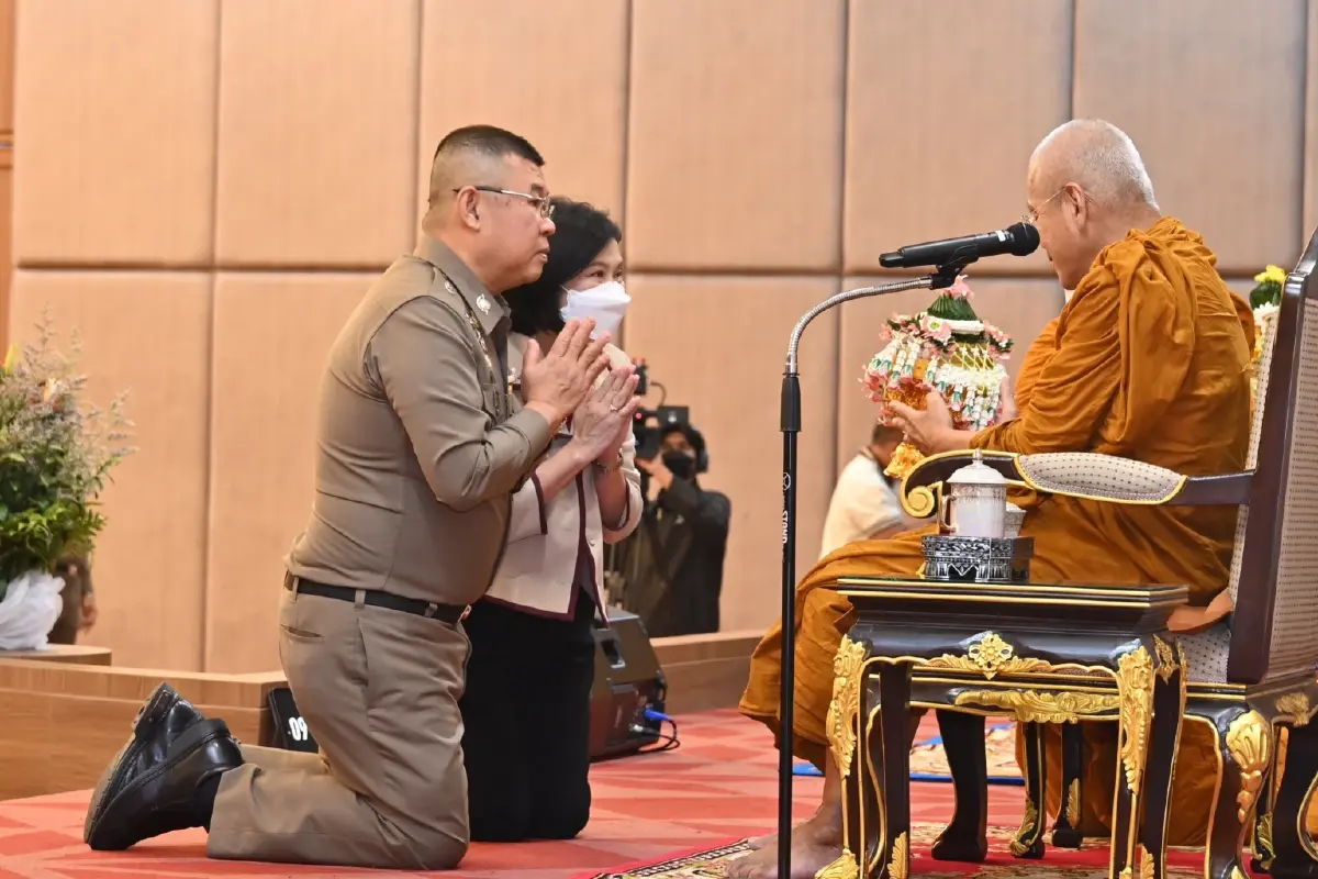 ผบ.ตร. นำตำรวจ ฟังบรรยาย "ธรรมนำใจ" ครั้งที่ 4