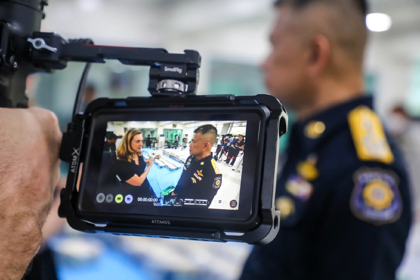 ป.ป.ส. ทลายขบวนการขนยาไปประเทศที่สาม ยึดไอซ์หนักเกือบตัน