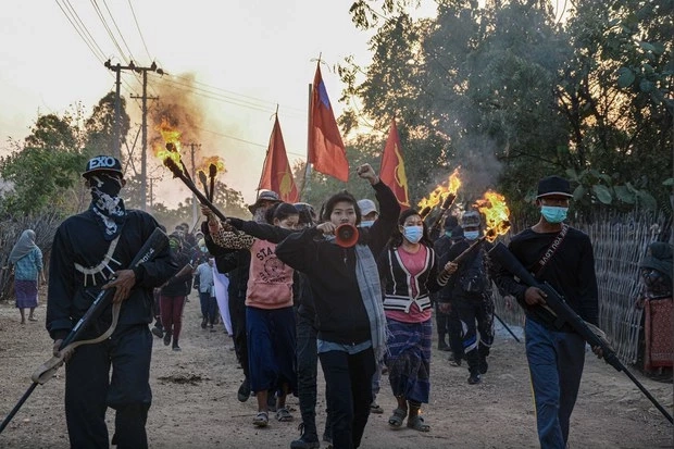 เผยรายงานอินเดียส่งออก 'อาวุธ' ให้เมียนมา