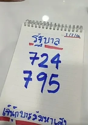 เลขเด็ดเจ๊นุ๊ก งวด1/7/66 แม่จัดให้ไม่มีกั๊ก เลขเด็ดสะเทือนแผงแน่ๆ