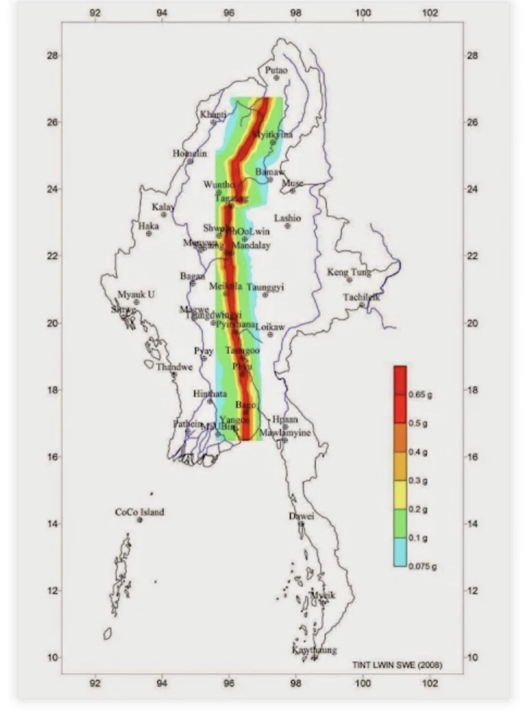  &quot;รอยเลื่อนสะกาย&quot;