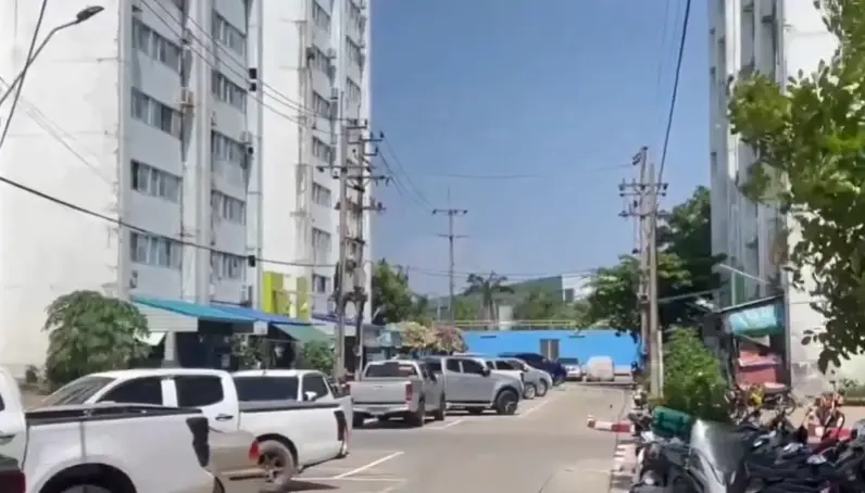 คอนโดที่เกิดเหตุ