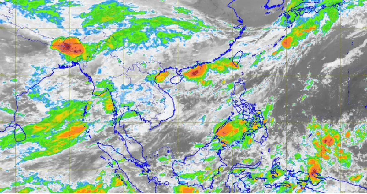 พยากรณ์อากาศ "มรสุม"ปกคลุม กรมอุตุฯ แจ้ง 34 จว. รับมือ"ฝนฟ้าคะนอง" กทม.ฝน 60%